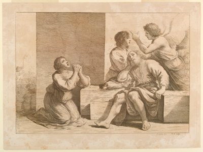 El Ángel Apareciendo a José de Richard Dighton