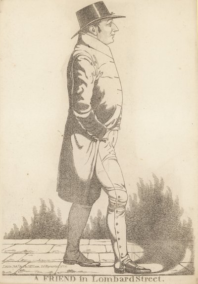 Thomas Richardson; Un amigo en Lombard Street de Richard Dighton