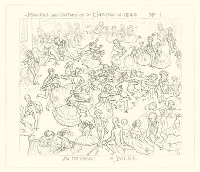1849, En casa, La Polka de Richard Doyle