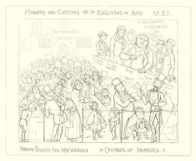 1849, Museo de Cera de Madame Tussauds, La Cámara de los Horrores de Richard Doyle