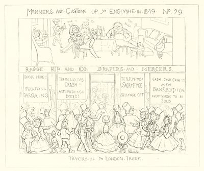 1849, Trucos del comercio de Londres de Richard Doyle