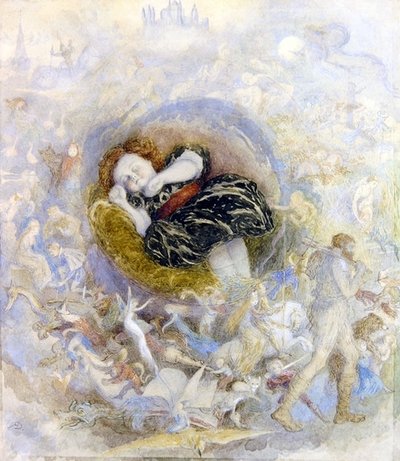El Sueño de un Niño en la Tierra de las Hadas de Richard Doyle