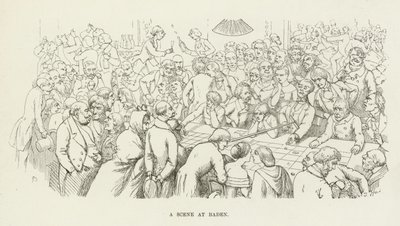 Una escena en Baden de Richard Doyle