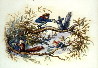Duendes y ardillas de Richard Doyle