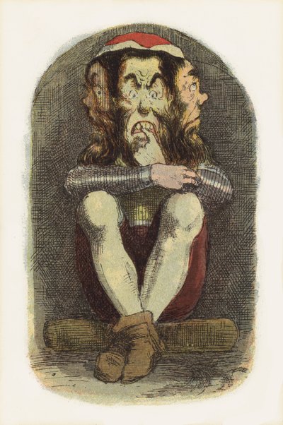 Ilustración para Jack El Matagigantes de Richard Doyle