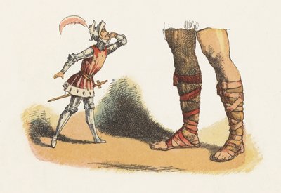 Ilustración para Jack El Matagigantes de Richard Doyle