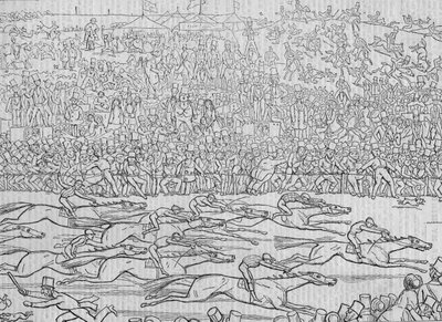 Modales y costumbres de los ingleses Nueva Serie No. 8: El Día del Derby 1849 de Richard Doyle