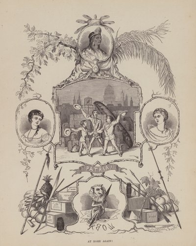 Página de El Tour Americano de los Sres. Brown, Jones y Robinson de Richard Doyle