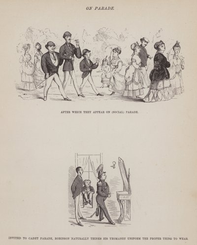 Página de El tour americano de los Sres. Brown, Jones y Robinson (grabado) de Richard Doyle
