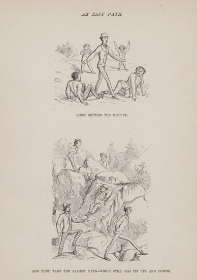 Página del Tour Americano de los Sres. Brown, Jones y Robinson de Richard Doyle