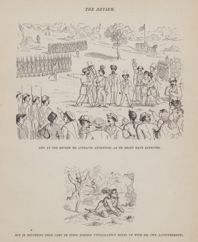 Página del Tour Americano de los Sres. Brown, Jones y Robinson de Richard Doyle