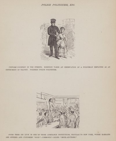 Página del Tour Americano de los Sres. Brown, Jones y Robinson de Richard Doyle