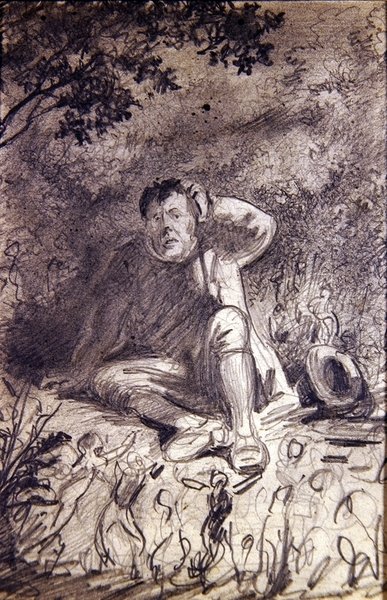 Paudeen y la fiesta de las hadas de Richard Doyle