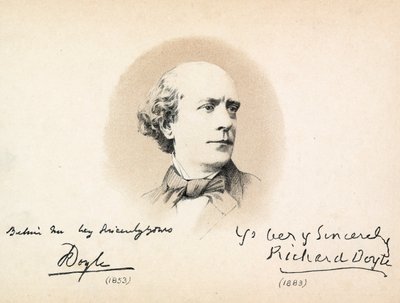 Retrato de Richard Doyle de Richard Doyle