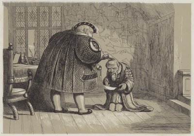 Recaudación de suministros en el reinado de Enrique VIII de Richard Doyle