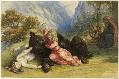 Blancanieves y Rosa Roja de Richard Doyle