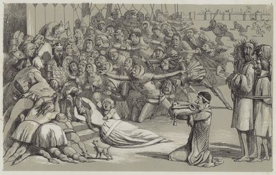 Rendición de Calais de Richard Doyle