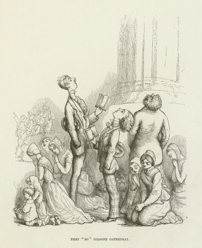 Ellos hacen la Catedral de Colonia de Richard Doyle