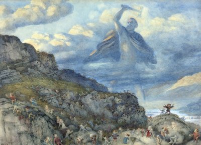 Thor y los Enanos de Richard Doyle