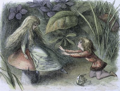 Nenúfares y hadas de agua de la época