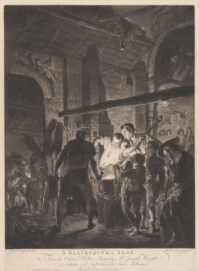 Una herrería de Richard Earlom
