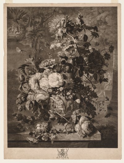 Un ramo de flores, 1778 de Richard Earlom