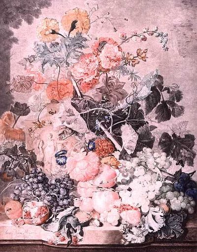 Una pieza de fruta de Richard Earlom
