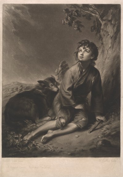 Un pastorcillo de Richard Earlom