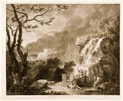 Meleagro y Atalanta de Richard Earlom