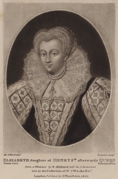 Reina Isabel I de Richard Earlom