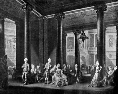 El Interior del Panteón en Oxford Road, 1772 de Richard Earlom