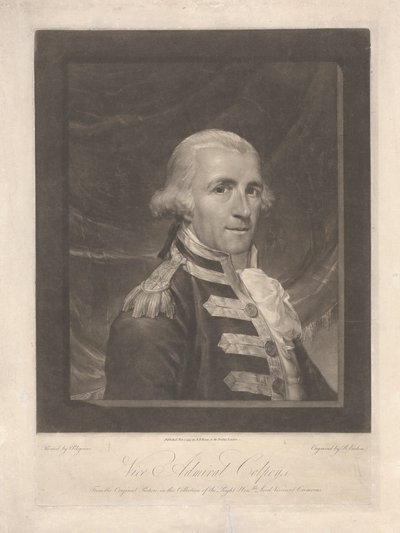 Vicealmirante Colpoys de Richard Earlom