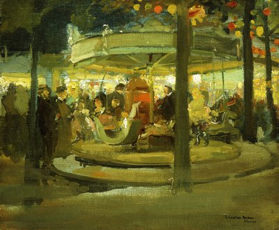 Carrusel, c.1900-1901 de Richard Emil Miller