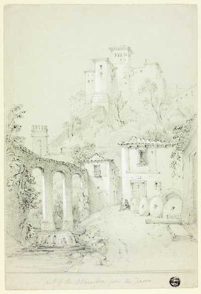 Puerto de la Alhambra desde el Dario de Richard Ford