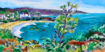 Bahía Creciente, Laguna Beach de Richard Fox