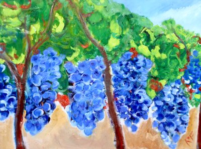 Uvas en la vid de Richard Fox
