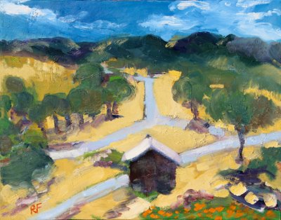 Carreteras que se cruzan, Atlas Peak, 2019 de Richard Fox