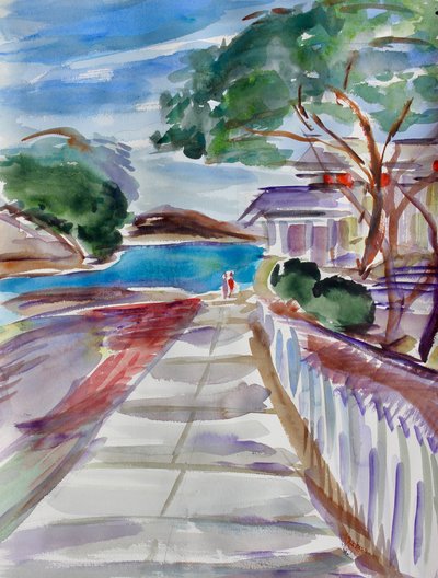 Camino al Estuario, Benicia de Richard Fox