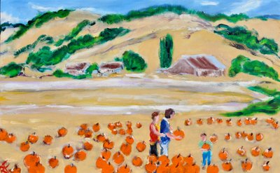 Eligiendo una calabaza, Nicasio de Richard Fox