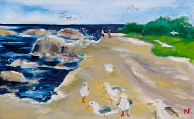 Gaviotas, Monterrey, 2020 de Richard Fox
