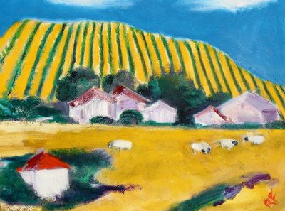 Las colinas tienen viñas, Napa de Richard Fox