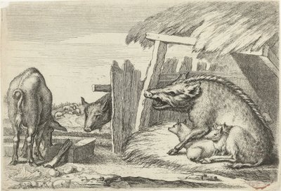 Cerdos en un corral
Animales después de varios artistas (título de la serie)
Animales después de varios artistas (título de la serie) de Richard Gaywood