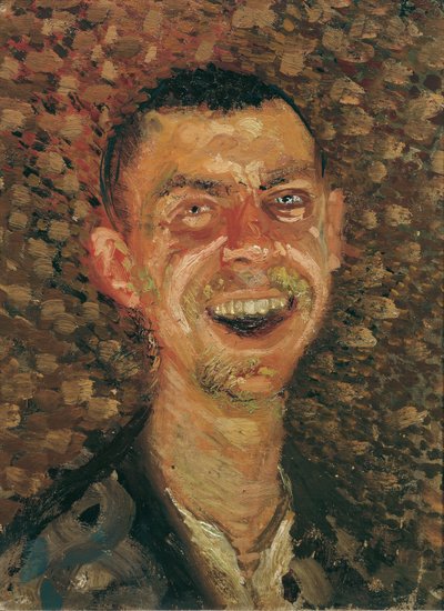 Autorretrato, Riendo de Richard Gerstl