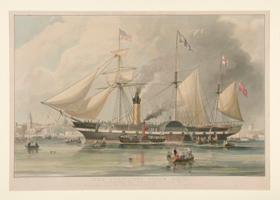 La presidenta barco de vapor de Richard Gilson Reeve