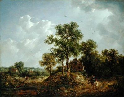 Cerca de Sevenoaks, Kent de Richard Hilder