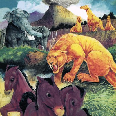 Bestias de antaño de Richard Hook