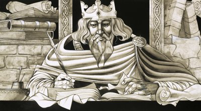 El rey Alfredo era un erudito entusiasta de Richard Hook