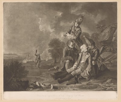 Muerte de James Wolfe de Richard Houston