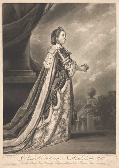 Isabel, condesa de Northumberland de Richard Houston