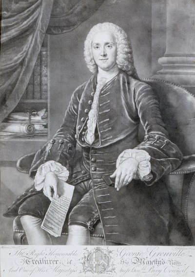 George Grenville (1712-70) de Richard Houston
